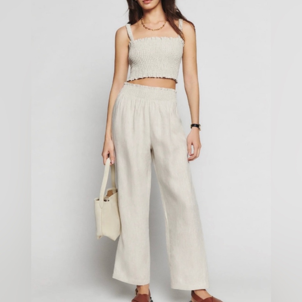 Reformation Vera Linen Two Piece